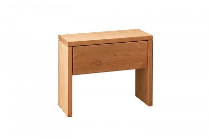 BE-0880 von GK Möbelvertrieb - Nachttschrank mit 1 Schubkasten Kiefer geölt