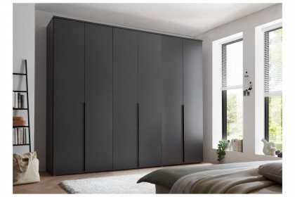 Kevo von POL Power - 6-türiger Schrank mit geringer Tiefe graphit