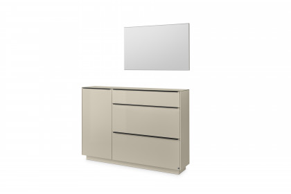 Reno-Foyer von set one by Musterring - Garderobe in Glas Kaschmir