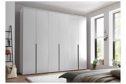 Kevo von POL Power - 6-türiger Kurztiefenschrank weiß