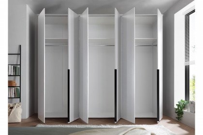 Kevo von POL Power - 6-türiger Kurztiefenschrank weiß