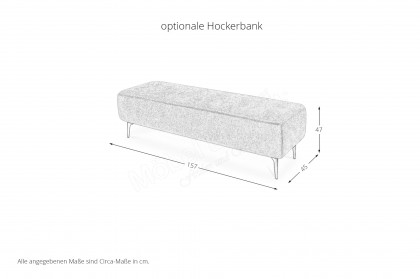 Bari von Musterring - Polsterbett KT 25012 siena