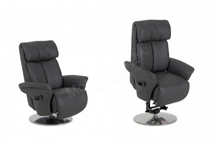 7727 von Himolla - Funktionssessel brikett