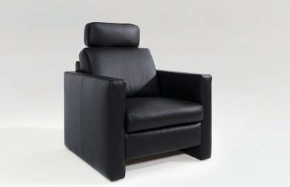 MR 2875 von Musterring - Leder-Duo black-pearl