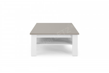 XC1.090B von Stralsunder - Couchtisch in Weiß/ Grau