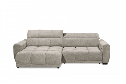 Hunter von ED-Lifestyle - Ecksofa links stone
