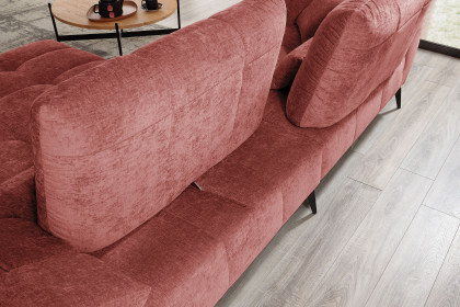 Malibu-LE26 von set one by Musterring - Polsterecke rechts marsala