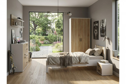 Achat von Priess - Jugendzimmer-Set lichtweiß/ Artisan Eiche