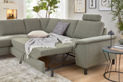 MR 365 von Musterring - Polsterecke Variante links green