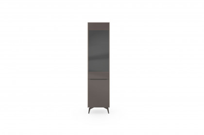 Reno-living von set one by Musterring - Vitrine SV-1GL taupe