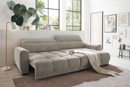 Hunter von ED-Lifestyle - Ecksofa rechts stone