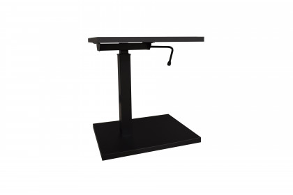 BT-eckig von Mäusbacher - Beistelltisch in Weiß/ Schwarz