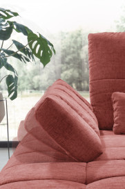 Malibu-LE26 von set one by Musterring - Polsterecke links marsala