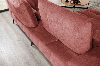 Malibu-LE26 von set one by Musterring - Polsterecke links marsala