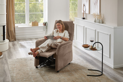 HU-RV21106 von Hukla - TV-Sessel mandel