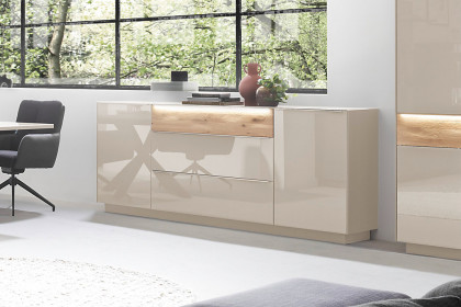 Nova von Mäusbacher - Sideboard SB-23 Glas kaschmir