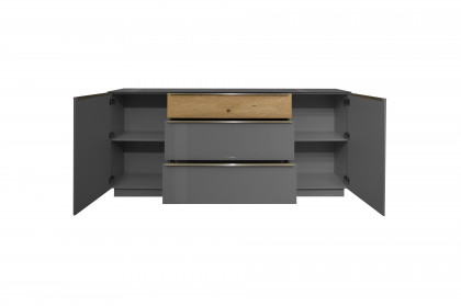 Nova von Mäusbacher - Sideboard SB-23 Glas anthrazit