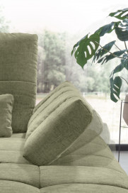 Malibu-LE26 von set one by Musterring - Sofaecke rechts hellgrün