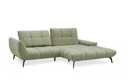 Malibu-LE26 von set one by Musterring - Sofaecke rechts hellgrün