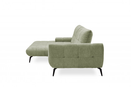 Malibu-LE26 von set one by Musterring - Sofaecke links hellgrün