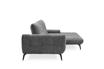 Malibu-LE26 von set one by Musterring - Polstersofa rechts anthrazit