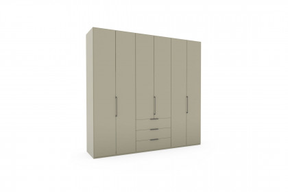 Monaco 1000 von Wiemann - Drehtürenschrank grau ca. 225 cm breit