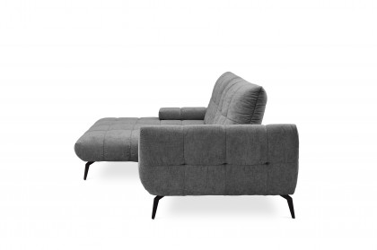 Malibu-LE26 von set one by Musterring - Polstersofa links anthrazit