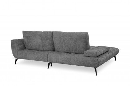 Malibu-LE26 von set one by Musterring - Polstersofa links anthrazit