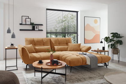 Malibu-LE26 von set one by Musterring - Eckcouch rechts dijon