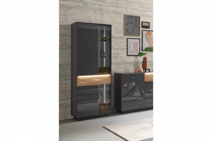 Nova von Mäusbacher - Vitrine SV-1GL Glas anthrazit