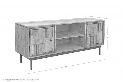 Sundara von SIT Möbel - Lowboard aus Mangoholz, massiv