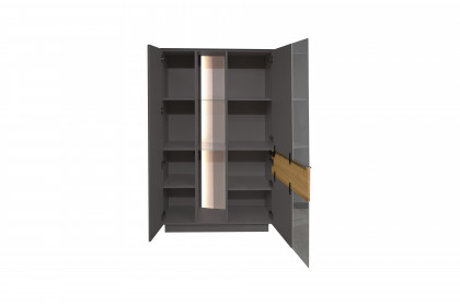 Nova von Mäusbacher - Highboard HB-1-1GL Glas anthrazit