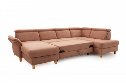 Glendale-LE26 von Sit & More - Wohnlandschaft rechts kupfer