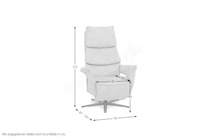 HU-EC21007 von Hukla - TV-Sessel beige