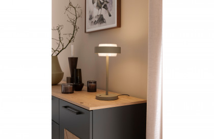 Multiline von SCHÖNER WOHNEN - Superkombi-Kommode Lack basalt - Wildeiche-Furnier