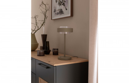 Multiline von SCHÖNER WOHNEN - Superkombi-Kommode Lack basalt - Wildeiche-Furnier