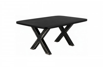 Black Smooth von SIT Möbel - Esstisch aus Rohreisen