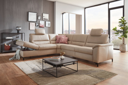 PN-EM19075 von Polinova - Ecksofa Variante links pearl