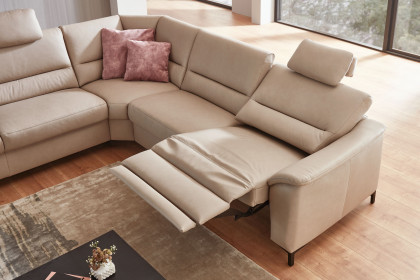 PN-EM19075 von Polinova - Ecksofa Variante links pearl