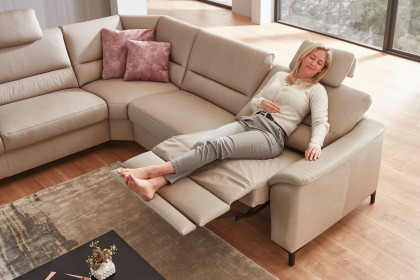 PN-EM19075 von Polinova - Ecksofa Variante links pearl