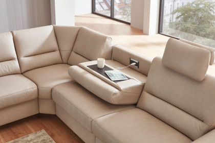 PN-EM19075 von Polinova - Ecksofa Variante links pearl