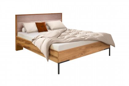 Como von Schösswender - Bett Eiche gebürstet natur 140x200 cm