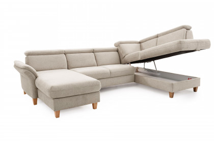 Glendale-LE26 von Sit & More - Wohnlandschaft rechts natur