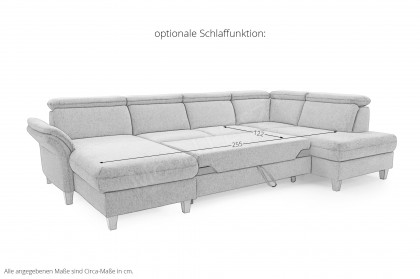 Glendale-LE26 von Sit & More - Wohnlandschaft rechts natur