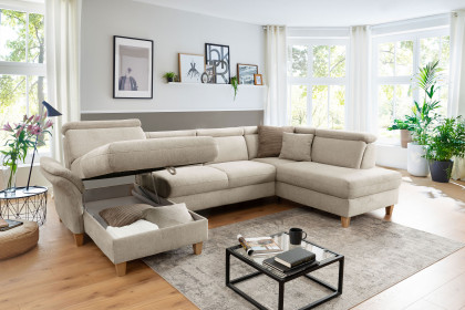 Glendale-LE26 von Sit & More - Wohnlandschaft rechts natur