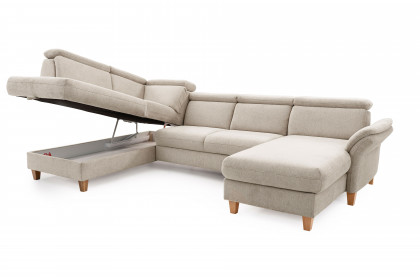 Glendale-LE26 von Sit & More - Wohnlandschaft links natur