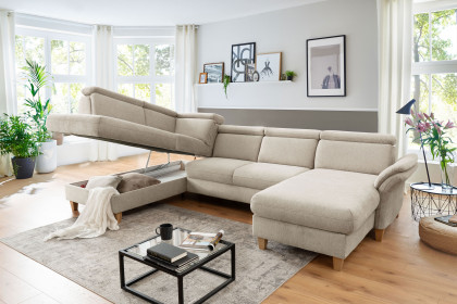 Glendale-LE26 von Sit & More - Wohnlandschaft links natur