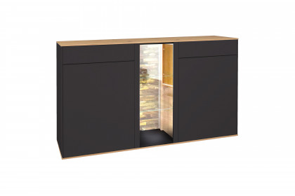 Como von Mäusbacher - Sideboard anthrazit/ Asteiche
