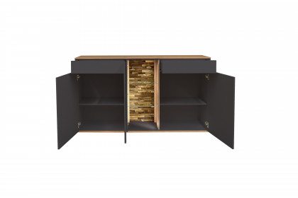 Como von Mäusbacher - Sideboard anthrazit/ Asteiche