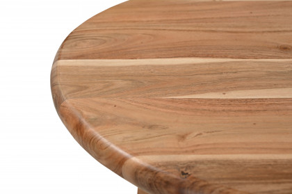 Wave-living von SIT Möbel - Beistelltisch aus Akazie mit runder Tischplatte